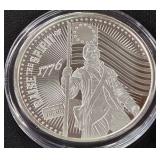 DONALD TRUMP 1oz .999 SILVER ROUND  (350 CA)