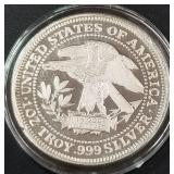 1oz .999 FINE SILVER COIN (874 AE)