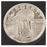1oz .999 FINE SILVER COIN (814 N)