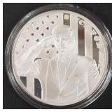 DONALD TRUMP 1oz .999 SILVER ROUND  (350 AC)