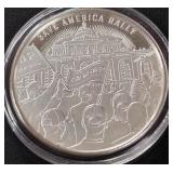 DONALD TRUMP 1oz .999 SILVER ROUND  (350 CY)