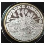 1oz .999 FINE SILVER COIN (885 AB)