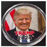 DONALD TRUMP 1oz .999 SILVER ROUND  (350 BH)