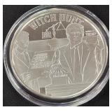 DONALD TRUMP 1oz .999 SILVER ROUND  (350 FD)
