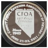 1oz .999 FINE SILVER COIN (885 H)