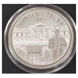 DONALD TRUMP 1oz .999 SILVER ROUND  (350 EY)