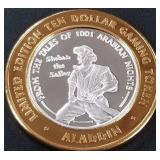 ALADDIN .999 FINE SILVER TOKEN (551 C52)