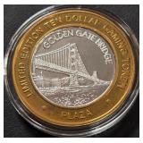 LIMITED EDITION $10 .999 SILVER TOKEN (551 B68)