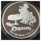 1oz .999 FINE SILVER COIN (886 I)