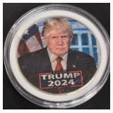 DONALD TRUMP 1oz .999 SILVER ROUND  (350 HD)