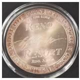 1oz .999 FINE SILVER COIN (876 D)