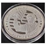 DONALD TRUMP 1oz .999 SILVER ROUND  (350 AS)