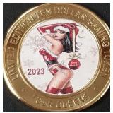 FOUR QUEENS $10 GAMING TOKEN (658 H)