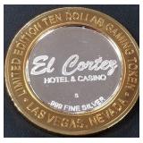 LIMITED EDITION $10 - .999 SILVER TOKEN (551 C4)