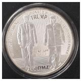 DONALD TRUMP 1oz .999 SILVER ROUND  (350 DR)