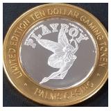 PALMS - .999 FINE SILVER GAMING TOKEN (551 A35)