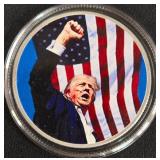 DONALD TRUMP 1oz .999 SILVER ROUND  (350 L)