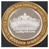 BOULDER STATION .999 FINE SILVER TOKEN (551 C69)