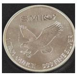 1oz .999 FINE SILVER COIN (814 AG)