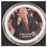 DONALD TRUMP 1oz .999 SILVER ROUND  (350 GK)