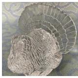 488 - WATERFORD CRYSTAL THANKSGIVING TURKEY 4"T
