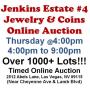 Thursday@10:00am - Jenkins Estate #4 Online Auction 4/30