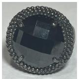 STERLING SILVER RING 10.30GRS