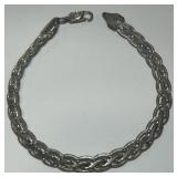 STERLING SILVER 7.50INCH BRACELET 12.90GRS