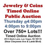 WELCOME TO OUR THUR. @4pm ONLINE PUBLIC AUCTION