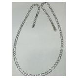 STERLING SILVER 20INCH CHAIN  8.70GRS