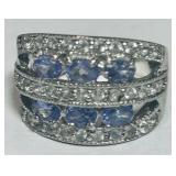 STERLING SILVER RING 6.50GRS