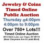 Thur.@4pm - Jewelry & Coins Timed Online Public Auction 5/7