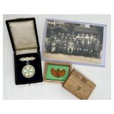 JAPANESE MEDAL AND AMULET LOT