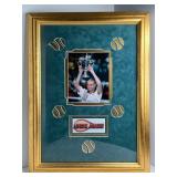 VINTAGE HAND SIGNED ANDRE AGASSI PHOTO - CUSTOM