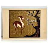 ORIGINAL JAPANESE PAINTING SIGNED BY ARTIST