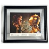 RARE STAR WARS C-3PO SIGNED LOBBY CARD - VINTAGE