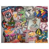 LOT OF VINTAGE 1970'S T-SHIRT IRON ON TRANSFERS