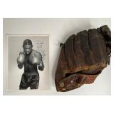 IRAN BARKLEY SIGNED PHOTO BOXING WORLD CHAMP