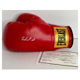 VINTAGE MUHAMMAD ALI HAND SIGNED BOXING GLOVE