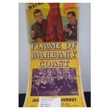 1945 FLAME OF THE BARBARY COAST 14ï¿½x36ï¿½