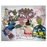 LOT OF VINTAGE 1970'S T-SHIRT IRON ON TRANSFERS