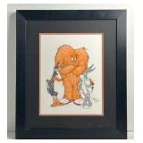 VIRGIL ROSS BUGS BUNNY DRAWING - 17.5X20'