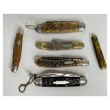 LARGE LOT OF OLD POCKET KNIVES