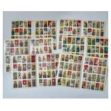 6 FULL SETS OF CIGARETTE BASEBALL CARDS - NOS