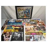 LOT OF 6 SPANISH MOVIE POSTERS OF AMERICAN MOVIES