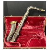 ANTIQUE CG CONN LTD SAXOPHONE IN ORIGINAL CASE