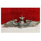 VINTAGE STERLING SILVER PILOTS WINGS - 3X1' - OLD