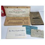 ANTIQUE STOCK DOCUMENT - ANTIQUE PASSENGER SHIP