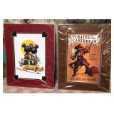 11 - TWO PIECES DISNEY ART MATTED 14X18' (M30)