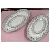 486 - TWO VILLEROY BOCH PLATTERS